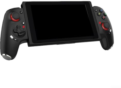 Gamepad móvil inalámbrico con joystick de efecto Hall, gamepad para teléfono con botones traseros, agarre ergonómico para juegos, controlador para juegos en la nube y juegos remotos de PC, negro