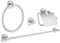 Grohe Essentials Master Bad-Set, 4-In-1, supersteel, 1 Stück, 40776DC1