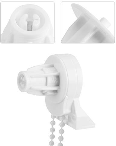 Roller Blind Fittings, 25mm Roller Blind Shade Clutch Bracket Side Pulley Chain Repair Fitting Kit Window Treatments