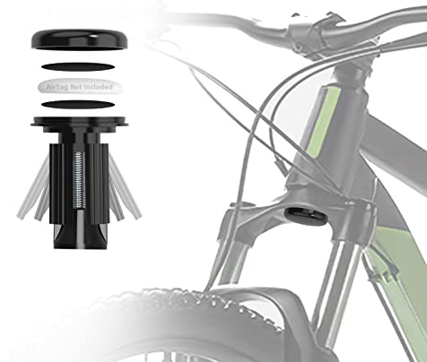 EFEALL Bike Mount for AirTag Gen 2&1, Fits 0.87-1.18 Fork Inner Hole