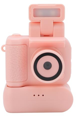 Liten DV-kamera, 1080P HD-tumkamera, med 1,44-tums Färgskärm, Videobandspelare, Kompakt Lättviktskamera, Nyckelringskamera, för Vloggningsresor (Rosa)