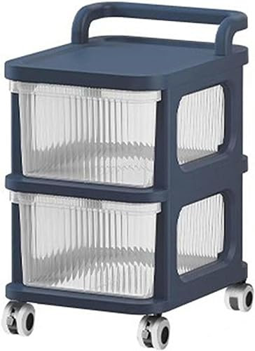 Cajones de almacenamiento apilables de plástico transparente con ruedas, 2 y 5 niveles, armario esquinero para sala de estar y cocina, plegable y ahorra espacio, multifuncional