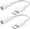 2 Pack Headphone Jack Adapter for iPhone【 Apple MFi Certified 】Lightning Converter to 3.5mm Earphone Dongle Aux Audio Cable - Compatible with iPhone 14,13,12,11 Pro Max,XS Max,8, 7 Plus（White）