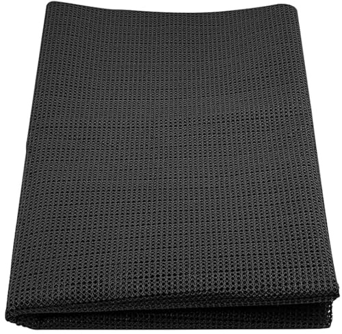 Sottotappeto Antiscivolo 80 x 235 cm Multiuso Sotto Tappeto Tagliabile Lavabile per Divano, Cassetti, Materasso, Nero