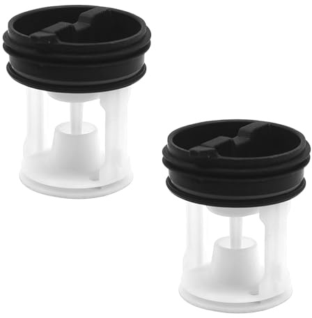 JOYOLA 2 Pcs Washing Machine Lint Filter Replacement Filter for Washing Machine Lint Screen Insert Replacement for Drum Washing Machine Fittings Filter Washing Machine Drain Pump Fluff Filter