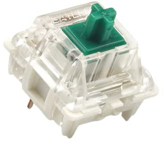 Pack of Gateron ks-9 Key Switches for Mechanical Gaming Keyboards | Plate Mounted (Gateron Green, 90 Pcs)