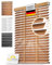 Sol Royal Holzjalousie 50 mm Lamellen extra breit – Fensterjalousie 105x180 cm Holzrollo einfache Montage Wand & Decke – Blickschutz Jalousie Fenster & Tür Massivholz Echtholz Rollo Eichenoptik – BE5