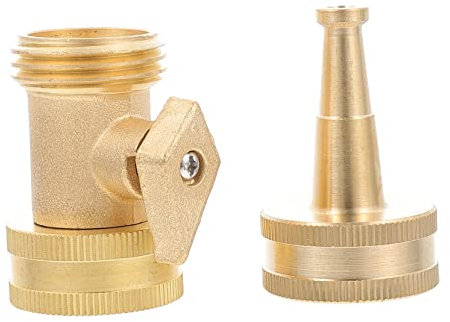 YARNOW Compatible Valve Shut-Off for Garden Irrigation Easy Thread Connection