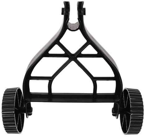 TOYANDONA Roue de Support Réglable pour Débroussailleuse, Roue Auxiliaire en Matériau Solide, Accessoire de Remplacement pour Jardinage Confortable et Précis