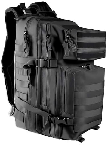 Trintion Militär Taktische Rucksack 40L Tactical US Cooper Rucksack Survival Rucksack für Trekking und Camping und andere Outdoor Aktivitäten