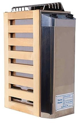 Poêle de sauna Générateur de vapeur de sauna de réchauffeur de sauna de 3.6kw, équipement sec de pièce de four de chauffa d'utilisation à la maison pour sauna/douche/bain/spa(Internal control-3kw)