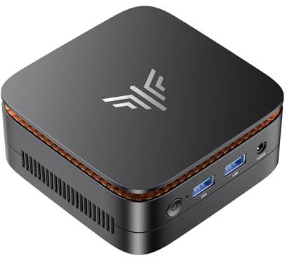 ACEMAGICIAN P1 Mini PC, AMD Ryzen 4300U(3,7 GHz), 16GB DDR4 256GB SSD M.2 Mini Ordenador, HDMI 2.0+DP 1.4+Type-C, BT4.2/WiFi 5/Gigabit Ethernet Fur Business