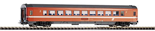 Piko 58660 Schnellzugwagen Eurofima 2 Klasse, ÖBB, Ep. IV, Schienenfahrzeug, orange