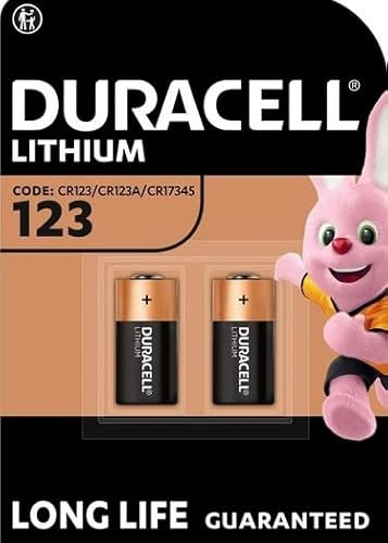 Duracell - Batería especial de litio tipo 123 x 2