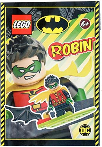 Lego Super Heroes Robin avec planche de surf Lot de mini figurines en aluminium 212114 (emballé)