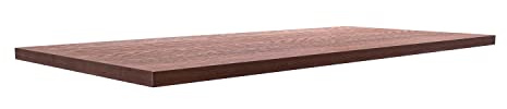 FRANKYSTAR Ripiano per tavolo da pranzo legno rivestimento in laminato o in WPC 3D Piano per scrivania, tavolo cucina, tavolino da caffè (220 x 100 x 5cm, Legno Teak)
