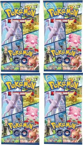 Pokemon TCG Pokemon GO - Paquete de refuerzo en inglés (4 unidades)