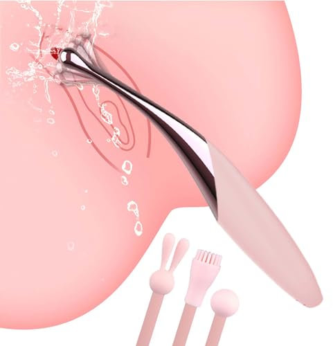 LYAMais Hochfrequenz G-Punkt Vibratoren Klitoris Vibrator 10 Arten von Vibrationen 3 Vibratorköpfe ersetzbar Hochfrequenz Silikon Vibratoren vibration für Frauen klitoris stimulator Analvibratoren