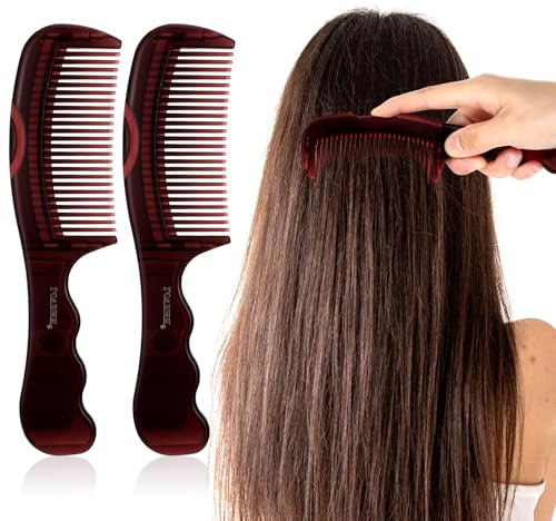 2 Stück Läusekamm Schuppenkamm für Menschen Rostfreier Stahl Flohkamm, 5th Generation Das revolutionäre Design von Schuppen-Kämmen, Energie-Massage-Kämmen und Schönheitskämmen Reduziert Juckreiz