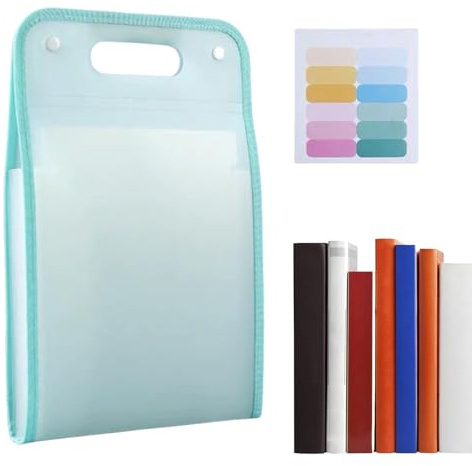 Dossier 13 poches A4 – Organisateur pour accordéon, dossier extensible pour documents | boîte à documents étanche, grande capacité pour autocollants, reçus, étuis pour documents, Organiz