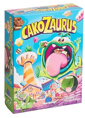 Blue Orange - Cakozaurus - kooperativt brädspel - kaktema - gourmetmonster - uppslukande utrustning - Från 6 år