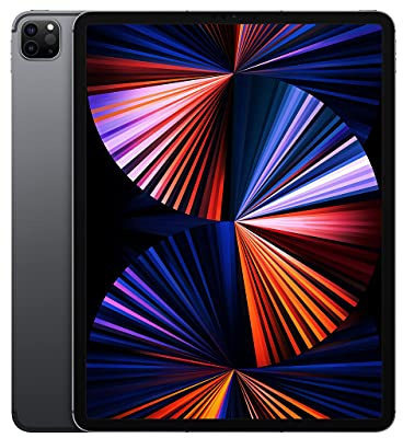 2021 Apple iPad Pro (12.9-inch, Wi-Fi + Cellular, 256GB) Space Grey (Renewed)