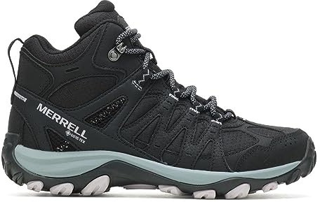 Merrell Women's Accentor 3 Sport Mid GTX-Brindle, Black, 40.5 EU