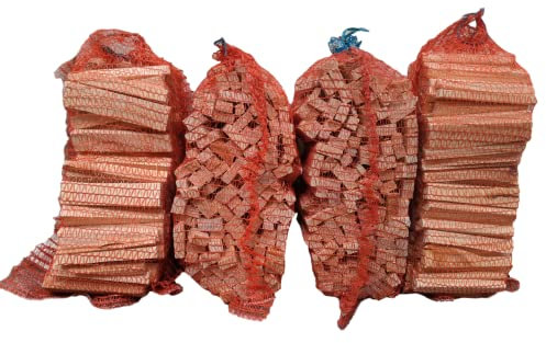 4x Large Nets of Kiln Dried Kindling - Perfect for Woodburning Stoves - Next Day Delivery!
