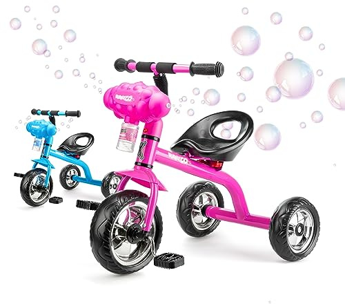 Xootz Bubble Go Trike for Kids, 3 Wheel Bike for Toddlers with Bubble Machine, Age 3+, Multiple Colours