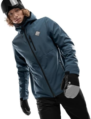 SIROKO - Softshell Skijacke W2 Monsoon - XL - Blau