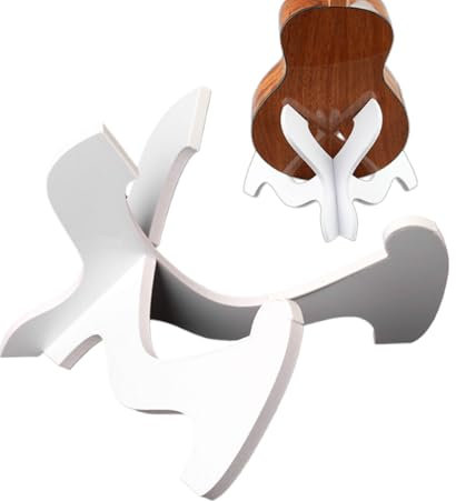 Generisch Geigenstand, Ukulele Stand | Akustikgitarrenständer | Abnehmbare tragbare hölzerne Nicht-Rutsch-Unterstützung für 21-26 Zoll akustische Instrumenten-Raumsparende Reisegröße