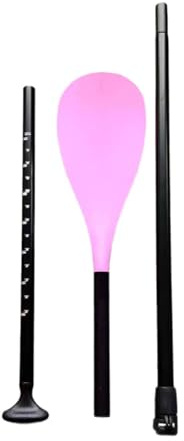 Gralara Pagaie per Kayak, Remi per Kayak, Pagaie Leggere E Regolabili per Canoa per Bambini, per Andare in Barca, Surf, Rafting, Kayak, Rosa