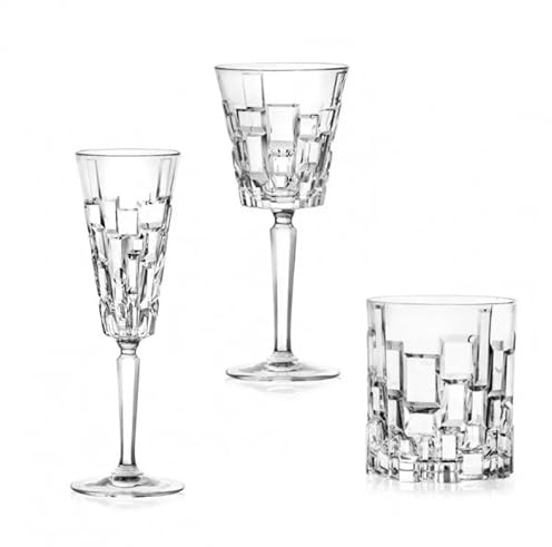 RCR Cristalleria Italiana Set Etna 18 bicchieri
