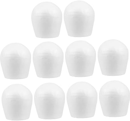 jojofuny 10pcs Foam Cake Base Fake Cake Dummies for Cupcake Decor Artificial Models for Party Supplies Lightweight Foam Decorations