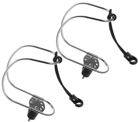 Parliky 2 Piezas Soporte de Aro Salvavidas Acero Inoxidable Soporte Estable para Anillo de Vida Barcos Yates Resistente al Mar