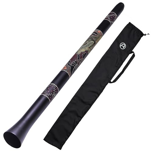 Didgeridoo sintético 130cm – Didgeridoo plástico recto con tono brillante
