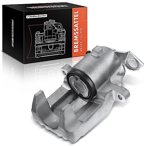 Frankberg Brake Caliper Disc Brake Rear Right Aluminium Compatible with Golf IV Polo Fabia I Fabia II A3 Leon Ibiza III TT Cordoba Toledo II R.o.o.m.s.t.e.r Replace# 1J0615424D