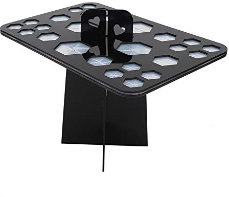Support De Séchage De Brosse À 26 Trous, Plastique Support De Brosse De Maquillage Pliable Support De Séchage De Brosse Cosmétique pour Le Séchage Et Le Stockage des Pinceaux De Maquillage(Noir)