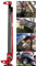 Farm Jack Hi-Lift Allzweckheber Zahnstangenheber 3 Ton 153cm | Wagenheber SUV max. 133cm Hubhöhe | hebebühne Auto zubehör männer | Rasentraktor Zubehör | Forst zubehör | Offroad zubehör Auto