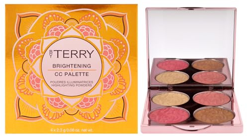By Terry Brightening CC Palette (4x Highlighting Powder) - # 1 Sunny Flash 4x2.3g/0.08oz