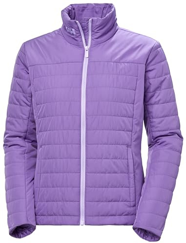 Helly-Hansen Womens W Crew Insulator Jacket 2.0, Púrpura eléctrico, XS