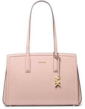 Michael Kors Laila Medium Tote Bag, Gold-Tone Hardware/Soft Pink