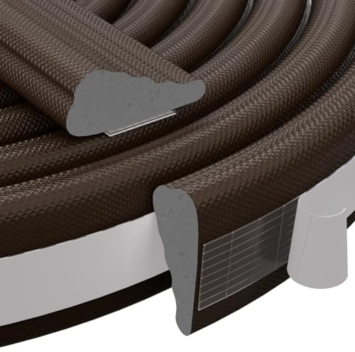 196 Wedge Weather Stripping for Draft Blocking, Foam Door Seal