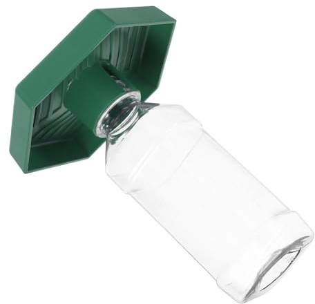 HOMSFOU Distributeur d'eau Automatique Bol à Eau Pratique pour Reptiles Vert Prévention des Débordements en ABS pour Lézards et Geckos pour Usage Domestique