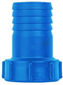 Bradas IBC Verbinder Regentonnenverbinder Tankverbinder Innengewinde S60x6 mit Drehausgang Schlauchanschluß 2 6256