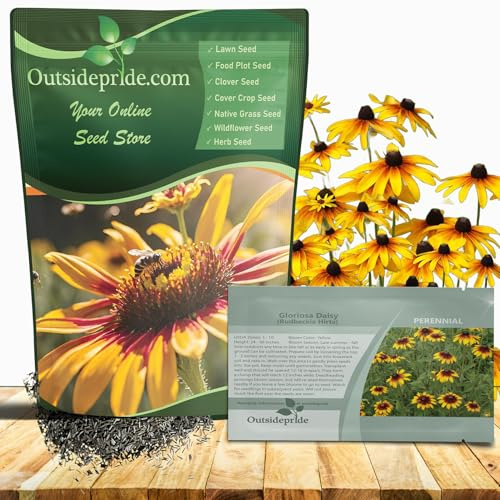 Outsidepride Gloriosa Daisy Rudbeckia Seeds - 5000 Pcs Perennial, Easy to Grow & Self-Seeding Flower Seed For Planting Bicolored Double Blooms, For Low Maintenance Pollinator Gardens & Erosion Control