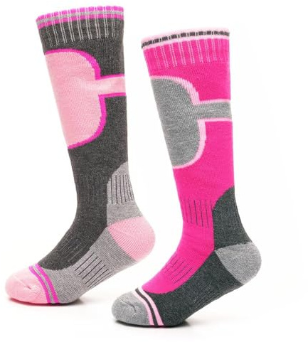 A2Z 4 Kids Girls - Socks AZ9611 Pink 2 Pack 11-14