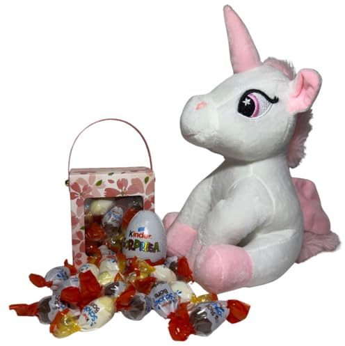 Donda's House® Cesta Navidad. Regalo original Navidad. Huevos sorpresa. Huevos Kinder. Tarta Kinder. Chocolates originales para regalar. Schokobons.