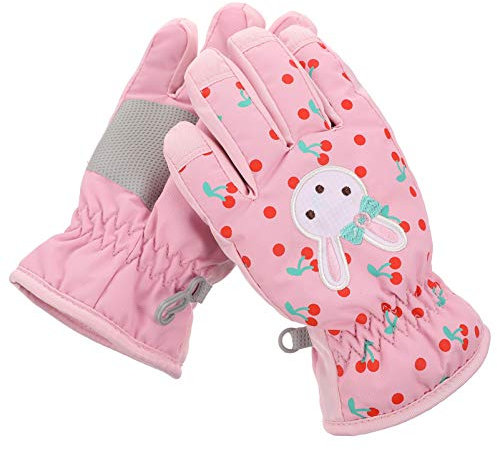 SOIMISS Kinder Skihandschuhe ädchen Winter Snow Skihandschuhe Handschuhe wasserdichte Winddicht Warme für Outdoor Sports Snowboard Skifahren Fahrradhandschuhe