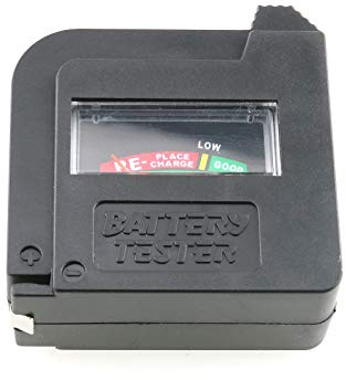 E-outstanding BT-860 Battery Tester Battery Volt Checker Monitor for AA AAA C D 9V 1.5V Button Cell Batteries